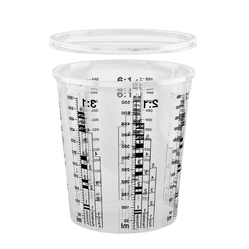 Как чашите за смесване на бои подобряват точността и намаляват отпадъците от боя