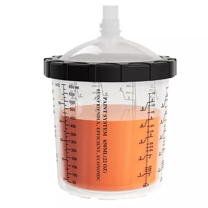 650ML система за чаши за боя за еднократна употреба 4.0
