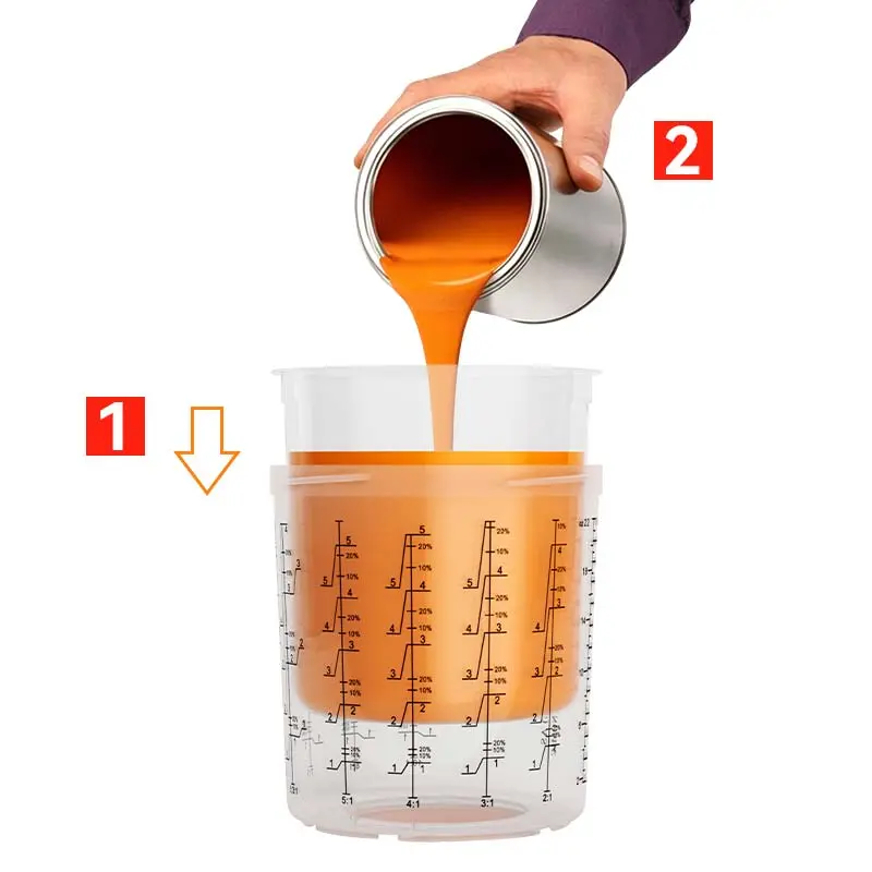 Disposable Spray Gun Cup 1.1